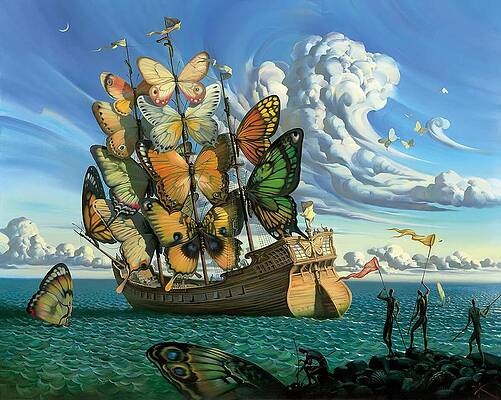 after Salvador Dali Set Sail by after Salvador Dali after Salvador Dali Set Sail by after Salvador Dali