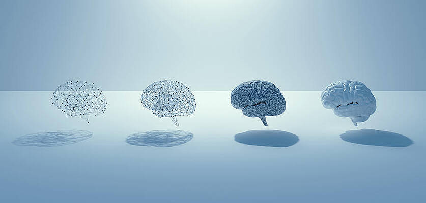  AI build step to human Brain minimal design concept by Cyril ROBERT