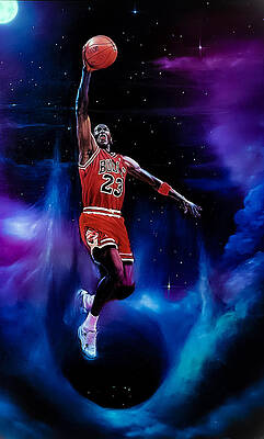 Wall Art - Painting - Air Jordan by David Vincenzi