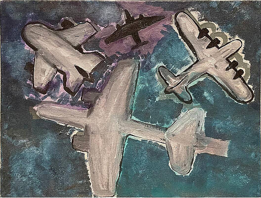 Airplane Convention by Leslie Porter Airplane Convention by Leslie Porter