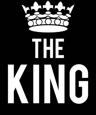 Wall Art - Digital Art - All Hail The King by Flippin Sweet Gear