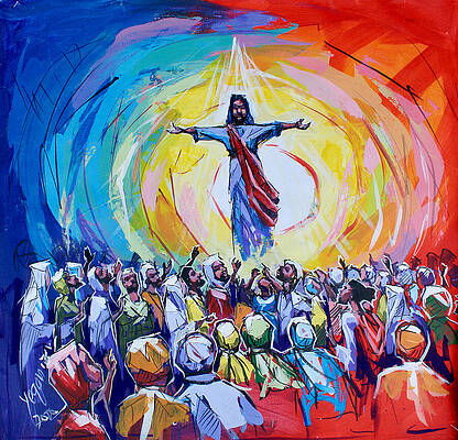 Wall Art - Painting - One is All by Evans Yegonizer Yegon
