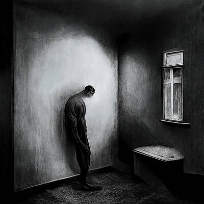 depression - Dark art for sale online, directly from the artist!