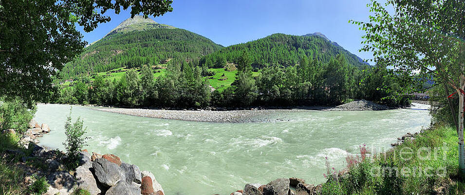alpine river by Bumsable alpine river by Bumsable