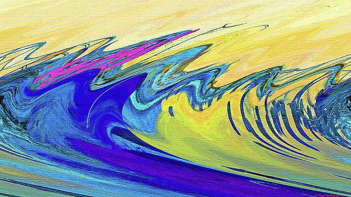 Wall Art - Digital Art - An Abstract At Aberdeen Wa by Tom Janca