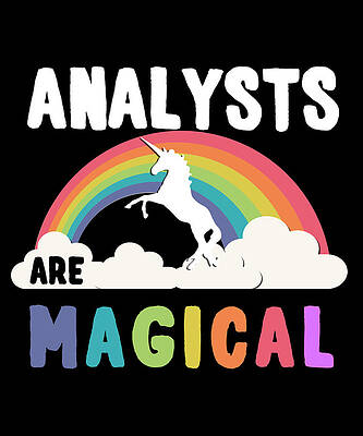 Wall Art - Digital Art - Analysts Are Magical by Flippin Sweet Gear