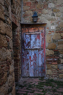 Wall Art featuring the photograph Ancient Entry by Maryanne Keeling