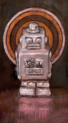 Angry Tangerine Robot by John Morris Angry Tangerine Robot by John Morris