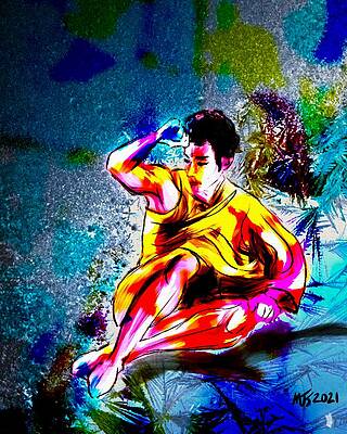 Anguished Male Dancer by Michael Kallstrom Anguished Male Dancer by Michael Kallstrom