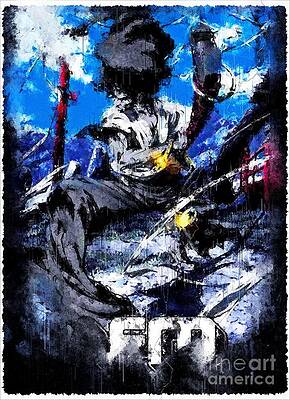 Afro Samurai 2007 #3 Art Print by Geek N Rock - Pixels