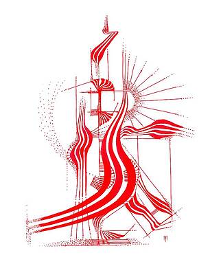 Abstract Christmas Tree Drawings Fine Art America