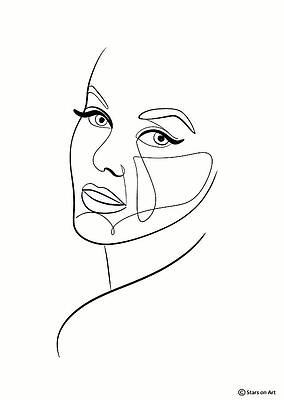 Ann-Margret minimalist portrait 2-b by Stars on Art Ann-Margret minimalist portrait 2-b by Stars on Art