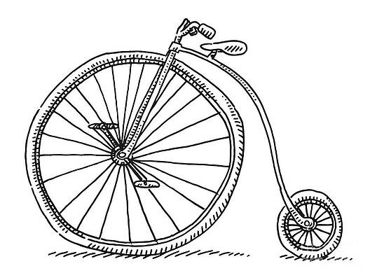 Bicycle Wheel Drawings for Sale - Fine Art America
