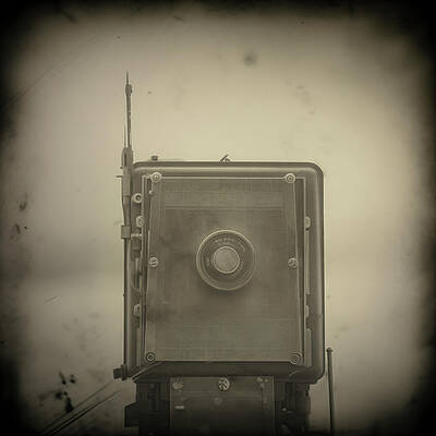Wall Art - Digital Art - Antique Large Format View Camera by Yo Pedro