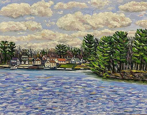 April Clouds Over Hampton Ponds by Richard Nowak April Clouds Over Hampton Ponds by Richard Nowak