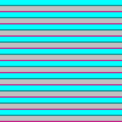[ Thumbnail: Aqua, Dark Cyan, Grey, and Violet Colored Lines Pattern Jigsaw Puzzle ]