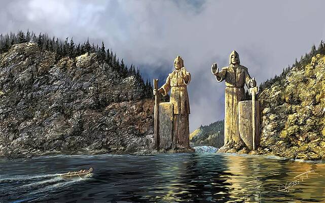 Argonath by David Luebbert Argonath by David Luebbert