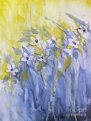  Painting - Arise Floral by Jennifer Sampson