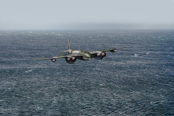 Armed reconnaissance Mosquito over the North Sea by Gary Eason Armed reconnaissance Mosquito over the North Sea by Gary Eason