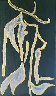 Art minimalism woman  by Tanya Dulac