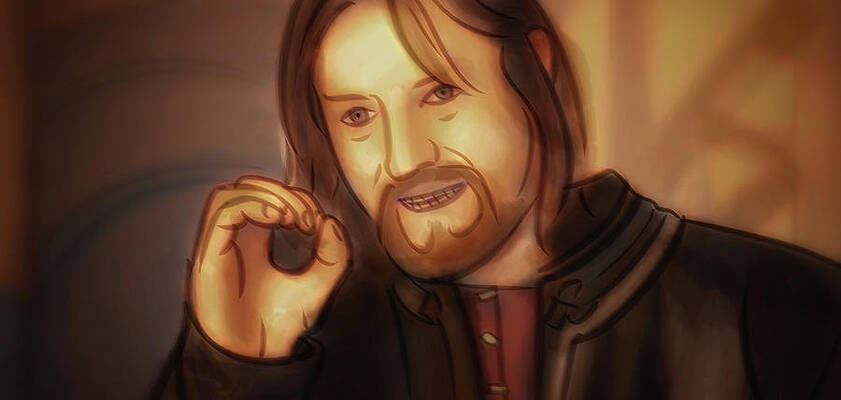 Wall Art - Digital Art - Art - One Does Not Simply by Matthias Zegveld