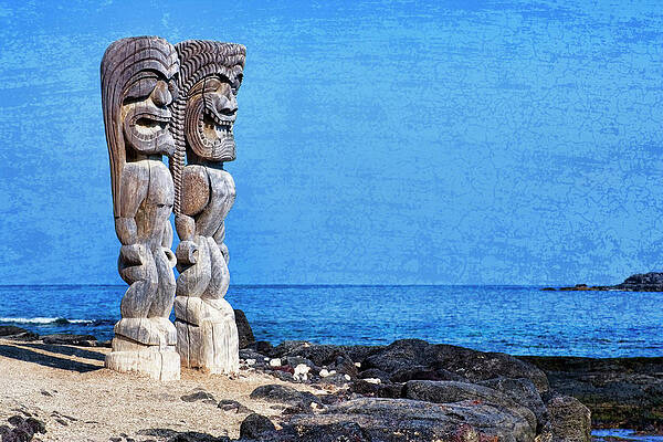 Wall Art - Photograph - Artistic Tiki Paradise by Kelley King