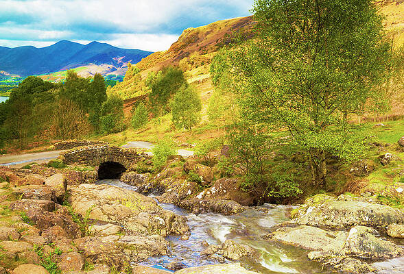 Ashness Bridge - Classic view by Paul Cullen Ashness Bridge - Classic view by Paul Cullen