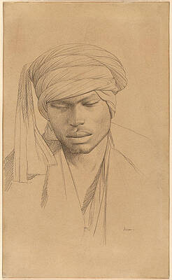 Assan, a Young Man Print by Jean-Leon Gerome