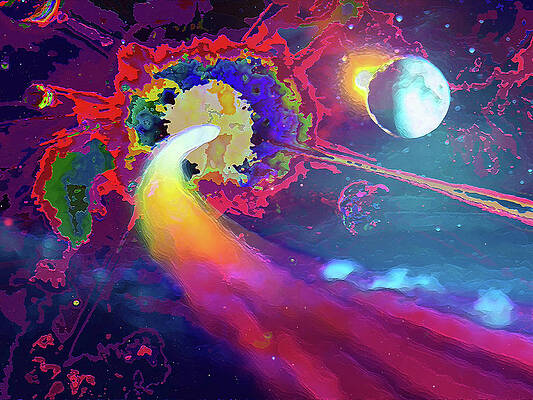 Astral Comet Messenger by Don White Artdreamer Astral Comet Messenger by Don White Artdreamer
