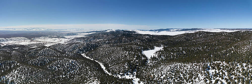 Wall Art - Photograph - Atlas mountains snow forest in Morocco by Mikhail Kokhanchikov