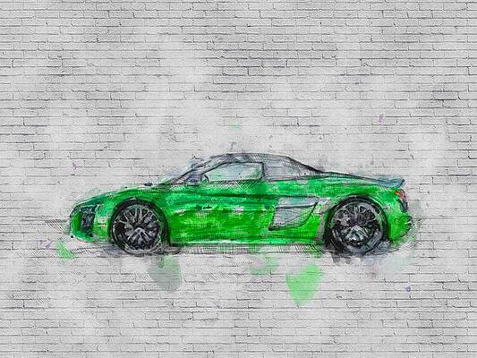 Audi R8 Spyder Art for Sale - Fine Art America