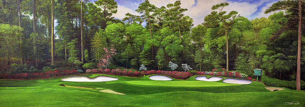 Augusta National Golf Club Masters Amen Corner Hole 13 Magnolia