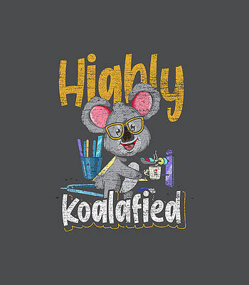  Digital Art - Australia Animal Lover Funny Zoo Keeper Gift Idea Koala for Christmas present by Jonahh Shehn