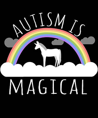 Wall Art - Digital Art - Autism Is Magical by Flippin Sweet Gear