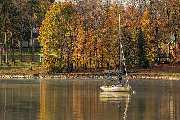 Autumn on the Lake by Rod Best Autumn on the Lake by Rod Best