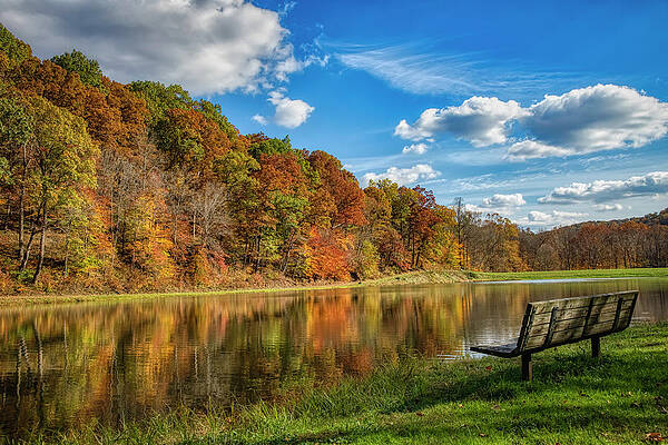 Autumn on the Lake by Ron Grafe Autumn on the Lake by Ron Grafe