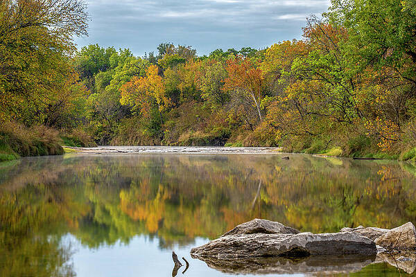 Wall Art - Photograph - Autumn Reflections - 10734 by Wall Art Of Texas