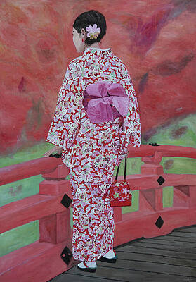 Autumn Scene From Bridge by Masami IIDA Autumn Scene From Bridge by Masami IIDA