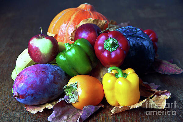 Vegan Still Life with Fruits by SILVA WISCHEROPP Vegan Still Life with Fruits by SILVA WISCHEROPP