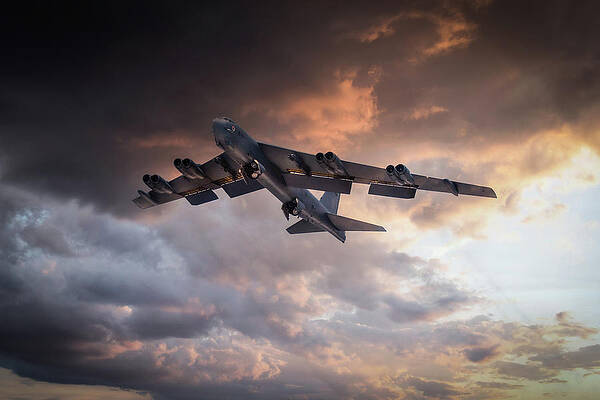 B-52 Launch by Airpower Art B-52 Launch by Airpower Art