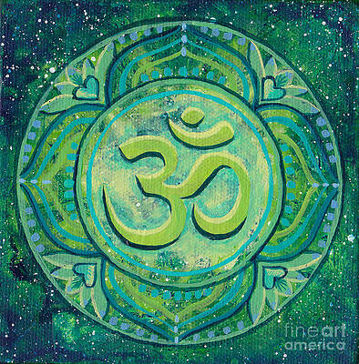 Baby Green Om by Melissa Pym