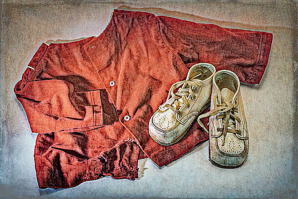 Wall Art - Photograph - Baby Shoes by Cindy Shebley