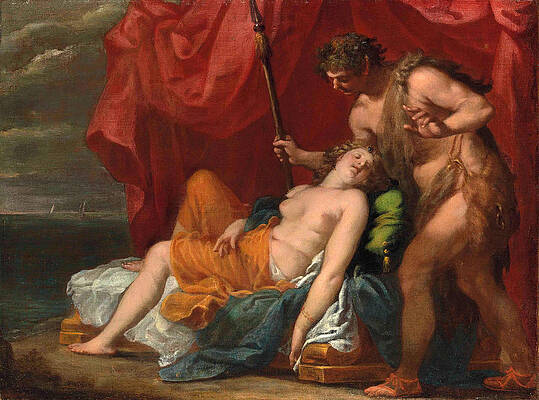 Bacchus and Ariadne 2 Print by Sebastiano Ricci