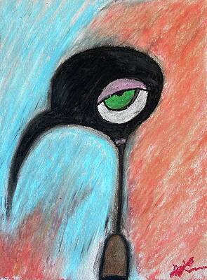 Bad Birds Four - Making The Best Of Waking On The Wrong Side Of The Bed by Mario MJ Perron Bad Birds Four - Making The Best Of Waking On The Wrong Side Of The Bed by Mario MJ Perron