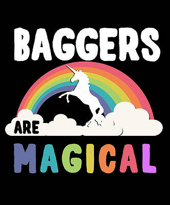 Wall Art - Digital Art - Baggers Are Magical by Flippin Sweet Gear