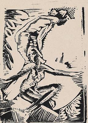 Wall Art - Drawing - Balance ca  by Arthur Bowen Davies American