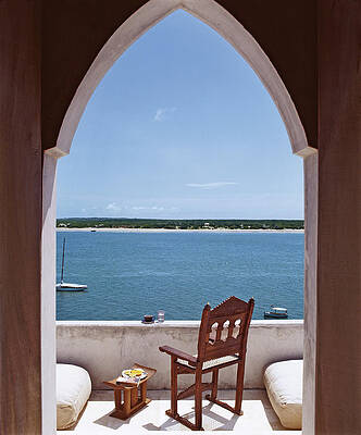 Wall Art - Photograph - Balcony With a View of Manda Island  by Tim Beddow