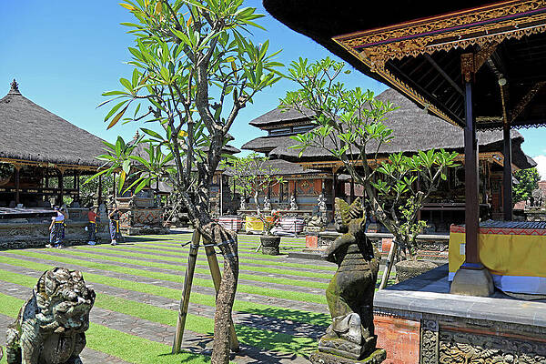 Wall Art - Photograph - Bali - Puseh Batuan Temple 5 by Richard Krebs