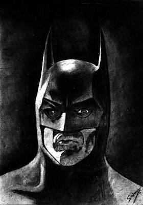 Wall Art - Drawing - Batman 1989 by Salman Ravish
