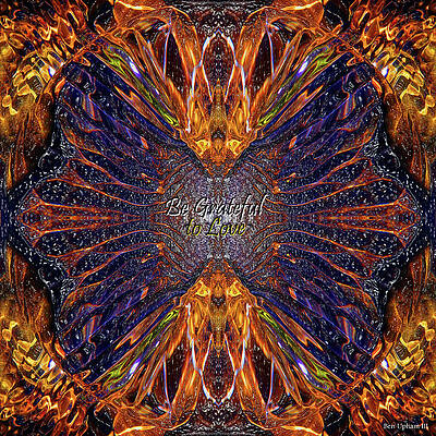 Wall Art - Photograph - Be Grateful to Love #1 by Ben Upham III